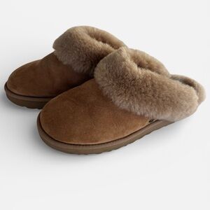 UGG Coquette Slippers Chestnut Womens 10 EUC